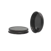 70-400 Black Metal Unlined Cap 3CULB0701PW