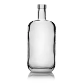 750ml Glass Nashville Bottle - 21.5mm Cork Bar Top Finish (Case of 12) 1NASH7501PI