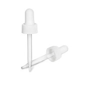 20-400 2oz White Glass Dropper 2DP0208CPS