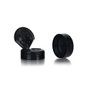 53-485 Black Flip Top Unlined Spice Cap 2DS05341CAP