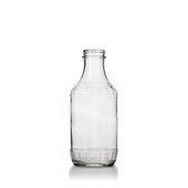 16 oz  Glass Decanter BBQ Bottle - 38/400 Finish (Case of 12) 1BQ161AK