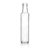 250ml Aceite Round Clear Glass Olive Oil Bottle - 31.5mm Finish (Case of 12) 1ACE025011GHG