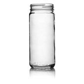 8oz Glass Paragon Jar - 53/400 Finish (Case of 12) 1PAR081LN