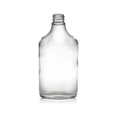 375ml Glass Flask Bottle - 28mm Kerr Finish (Case of 6) 1FLSK3754GHG