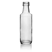 100ml Glass Aceite Round Olive Oil Bottle - 24mm TE Finish (Case of 24) 1ACE01001DG