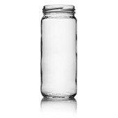 16oz Glass Paragon Jar - 63mm T/O Finish (12 Pack) 1PART161LN
