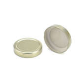 70mm Deep Skirt Gold Metal Cap With Plastisol Liner 3TPLG0715MY