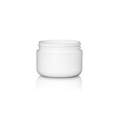 1oz White PP Double Wall Jar - 53/400 Finish 4JAR0111MR