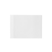 68 X 50 White PVC Shrink Band With Vertical Perforation (Case of 250) 2SLW068GP