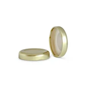 38mm T/O Gold Metal Plastisol Lined Cap 3TPLG0381MY