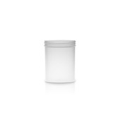 8oz Natural PP Regular Wall Jar - 70-400 Finish 4JAR0823MR