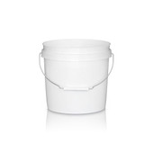 2 Gallon White HDPE Pail 5PL2010LT