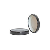 58mm T/O Black Metal Button Plastisol Lined Cap 3TPLB0581PW