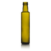 500ml Antique Green Aceite Round Olive Oil Bottle - 31.5mm Finish (Case of 12) 1ACE050031RB
