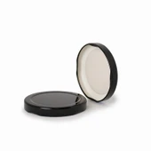 63mm T/O Black Metal Plastisol Lined Cap 3TPLB0632PW