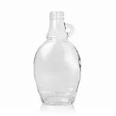8 oz Glass Maple Syrup Bottle - 28mm Tamper Evident Finish (Case of 12) 1SYR089PI