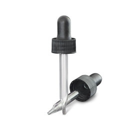 13-425 1 Dram Black Glass Dropper 2DP0131PC