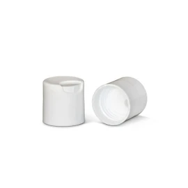 24-410 White Polypropylene Smooth Disc Top 2DS02414ST