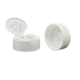 43-485 White Unlined 5 Hole Spice Cap 2DS04341CAP