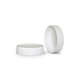 43-400 White Polypropylene F217 Lined Cap 2WP0432PX