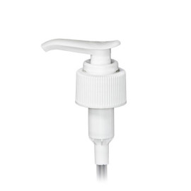 24-410 White Lotion Pump - 7 1/2" Dip Tube 2DS02415EJ