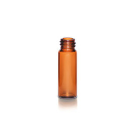 1 Dram Amber Glass Vial (No Cap) 13/425 1GV125002GV
