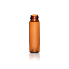 2 Dram Amber Glass Vial, 15-425 1GV250001GV