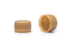 28mm Gold Polypropylene Linerless Tamper-Evident Cap 2GP0288MAC