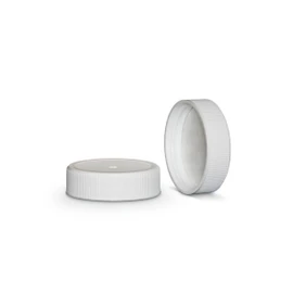 33/400 White Polypropylene F217 Lined Cap 2WP0331PX