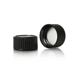 20-400 Black Phenolic PV Lined Cap 2BP0203MP