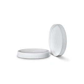 70/400 White Polypropylene PS22 / F217 Lined Cap 2WP0709PX