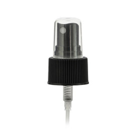 24-410 Black Fine Mist Sprayer - 7" Dip Tube 2DS02413CL