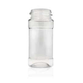 4oz Clear PET Spice Jar - 43/485 Finish 4SP0401TP