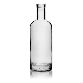750ml Stretch Nordic Glass Bottle - 21.5mm Cork Top Finish (Case of 6) 1NOSD7502SDEG