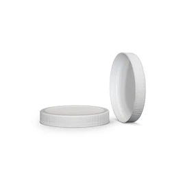 89-400 White Polypropylene F217 Lined Cap 2WP0891PX