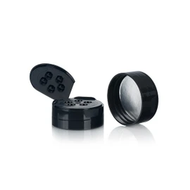 43-485 Black 5 Hole Spice Cap HIS Liner 2DS04311CAP