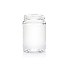 32oz Clear PET Straight Sided Jar - 89/400 Finish 4JAR3211TP-R