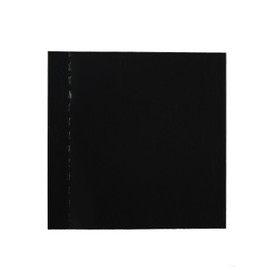 46 X 25 Black Gloss PVC Shrink Band With Vertical Perforation (Case of 250) 2SLB046GP