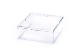 Square Comb Honey Container, Polystyrene 100PK 4BOXSQUARE