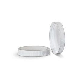 63-400 White Polypropylene F217 Lined Cap 2WP0631PX