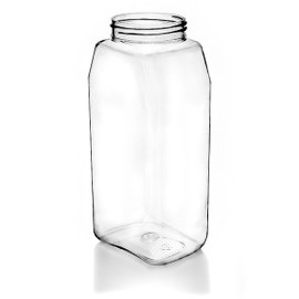 32oz Clear PET Spice Jar - 63/485 Finish 4SP3202TP-R