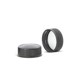 31.5mm Black Polypropylene Foam Lined Cap 2BP0311VB