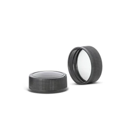 31.5mm Black Polypropylene Foam Lined Cap 2BP0311VB