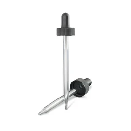 22/400 4oz Glass Dropper (For Amber) Black 2DP0221CPS