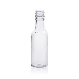 50ml Clear PET Liquor Bottle - 18mm TE Finish 4NIP050WCC