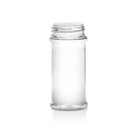3.5oz Clear PET Spice Jar - 43/485 Finish 4SP0301TP