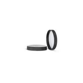 63-400 Black Polypropylene F217 Lined Cap 2BP0632PX