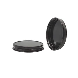 70-400 Black Metal Unlined Cap 3CULB0701PW