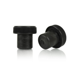 19.5mm Ribbed Bar Top Black Cork (Fits 18.5 mm Opening) 1WCRK1953PS