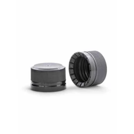 28mm Black Cap, Polypropylene Linerless Tamper-Evident 2BP0289CSI